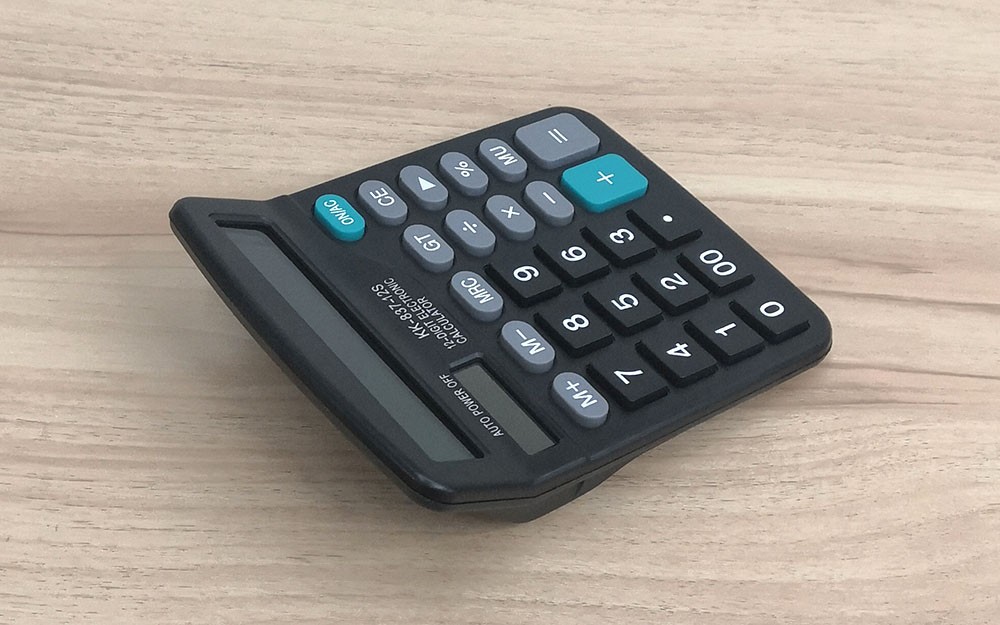 The KK-837-12S solar-powered calculator is a 12-digit display desktop office calculator pic 7