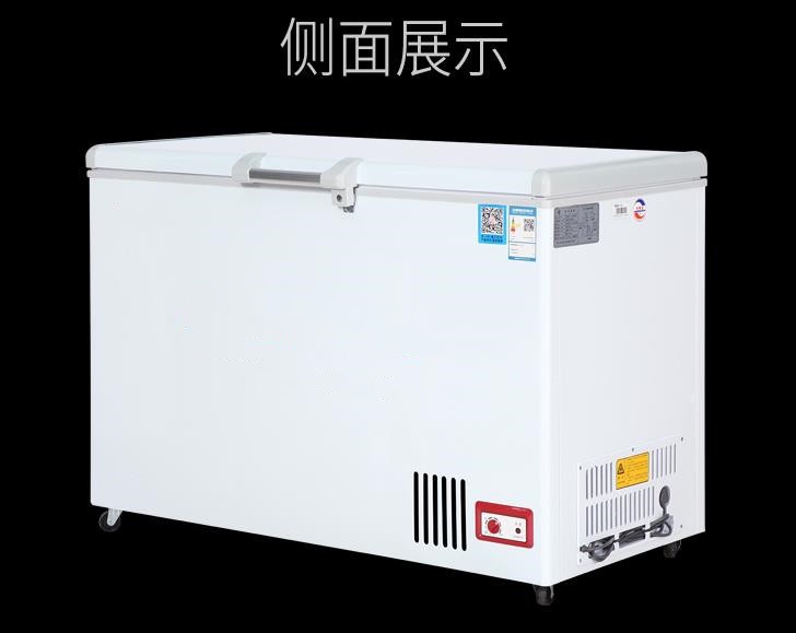 BD-350/GF-1720 household and commercial horizontal small freezer, single-temperature lid door supermarket freezer, refrigerant R290, single door 1270*675*900mm detail image 14