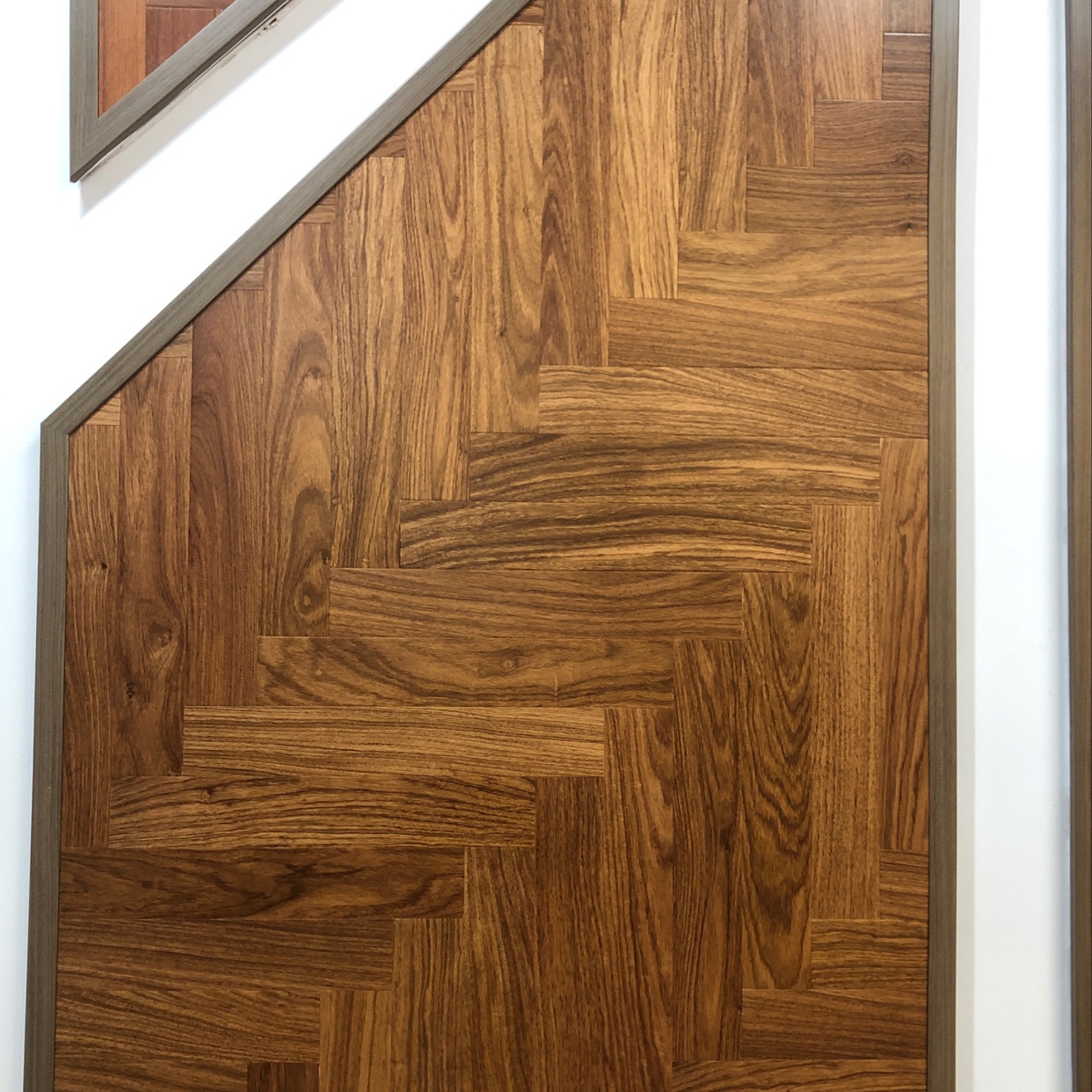 亚花梨北欧美式风格大自然原木色客厅卧室家用原木实木地板强化复合木地板详情图1