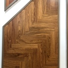 亚花梨北欧美式风格大自然原木色客厅卧室家用原木实木地板强化复合木地板