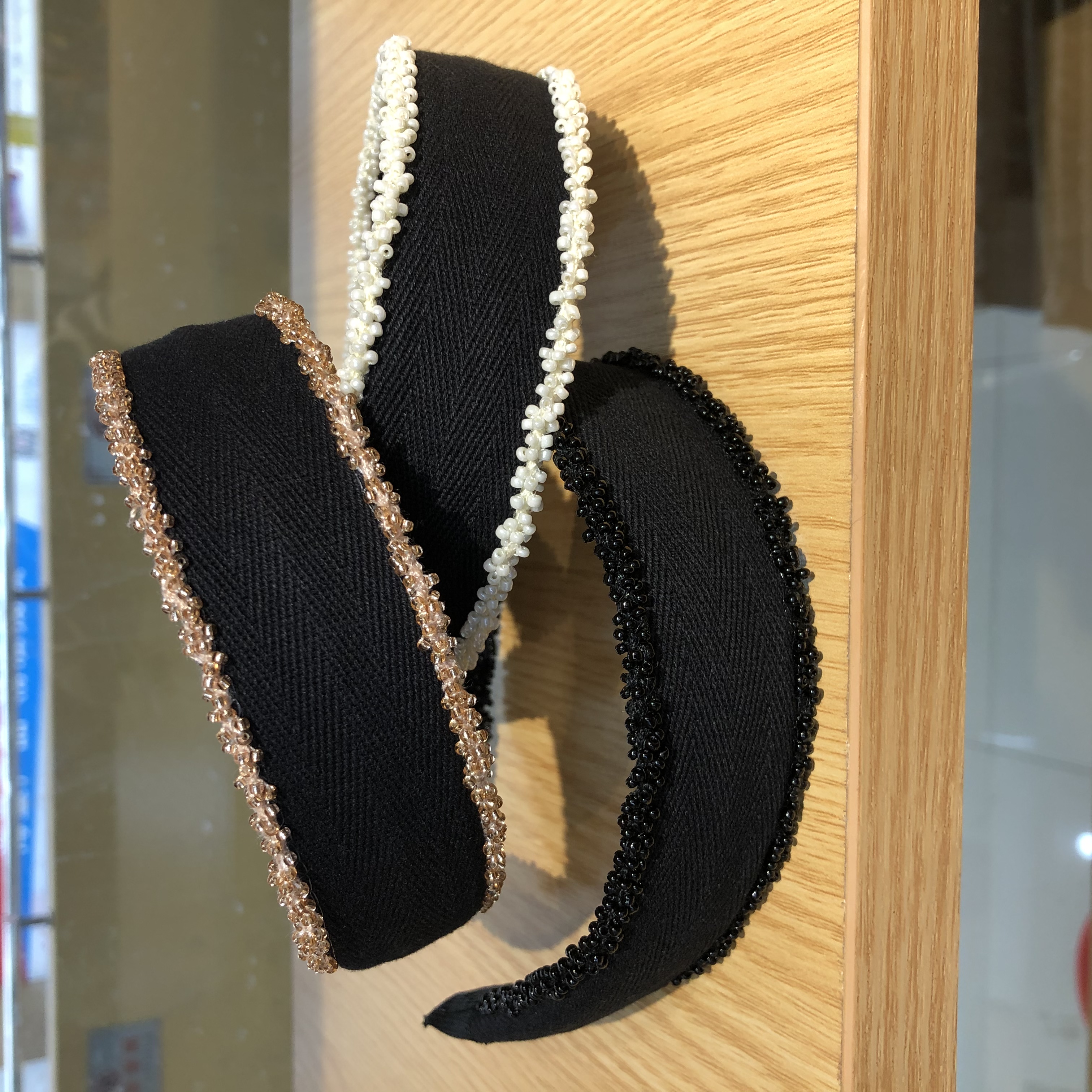 2020 Small Fragrant Wind Rice Bead Headband Colorful And Delicious Super Good Look At All Want Scrunchie Item Picture