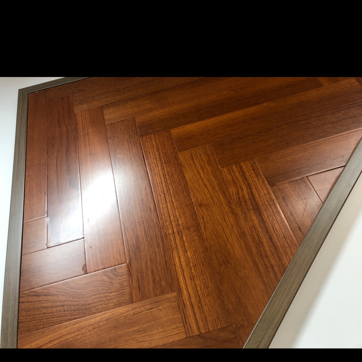 柚木北欧美式风格大自然原木色客厅卧室家用原木实木地板强化复合木地板详情图2