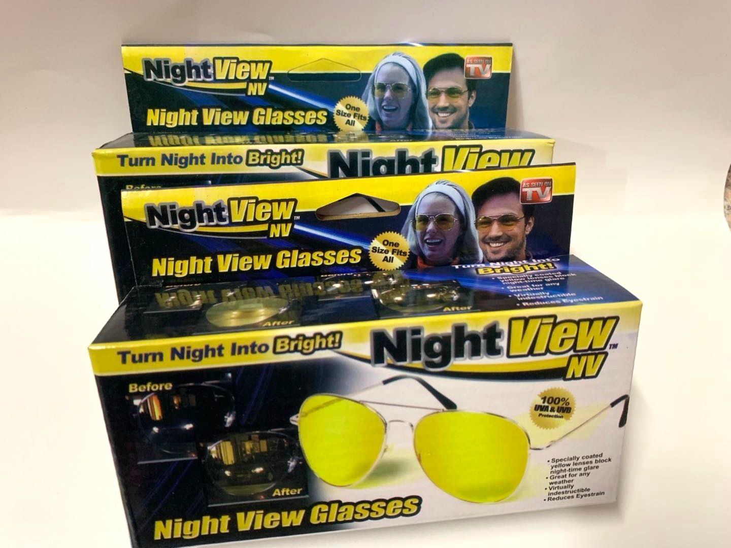 TS NIGHT VIEW NV 夜视镜防远光 偏光夜视镜图