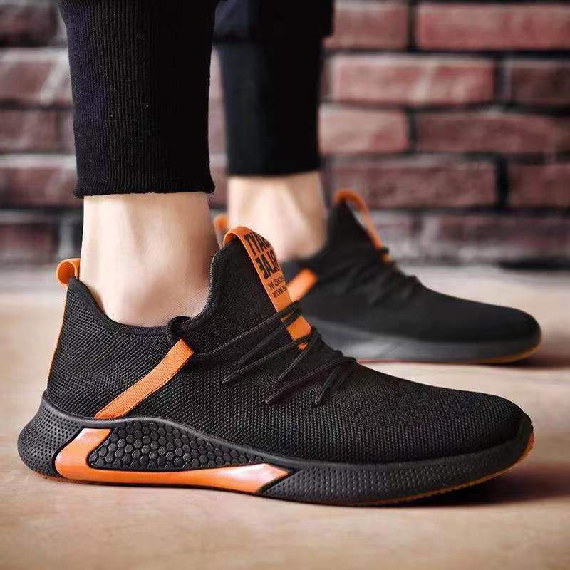 时尚定制运动网面青年男士运动鞋软底大底运动鞋男sports shoes