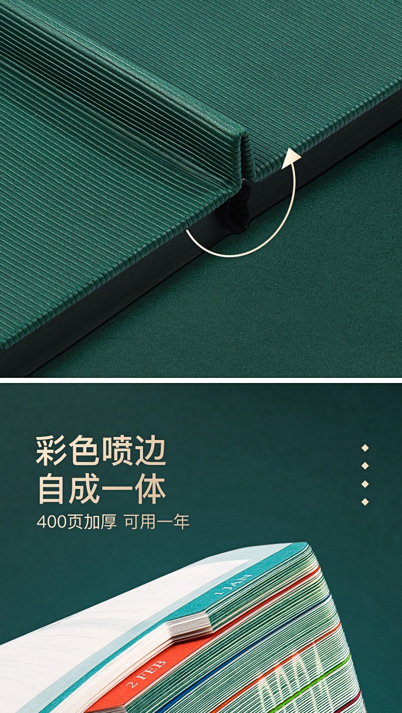 2021日程本365天日记本自律打卡计划本日历记事本年历笔记本定制详情图17