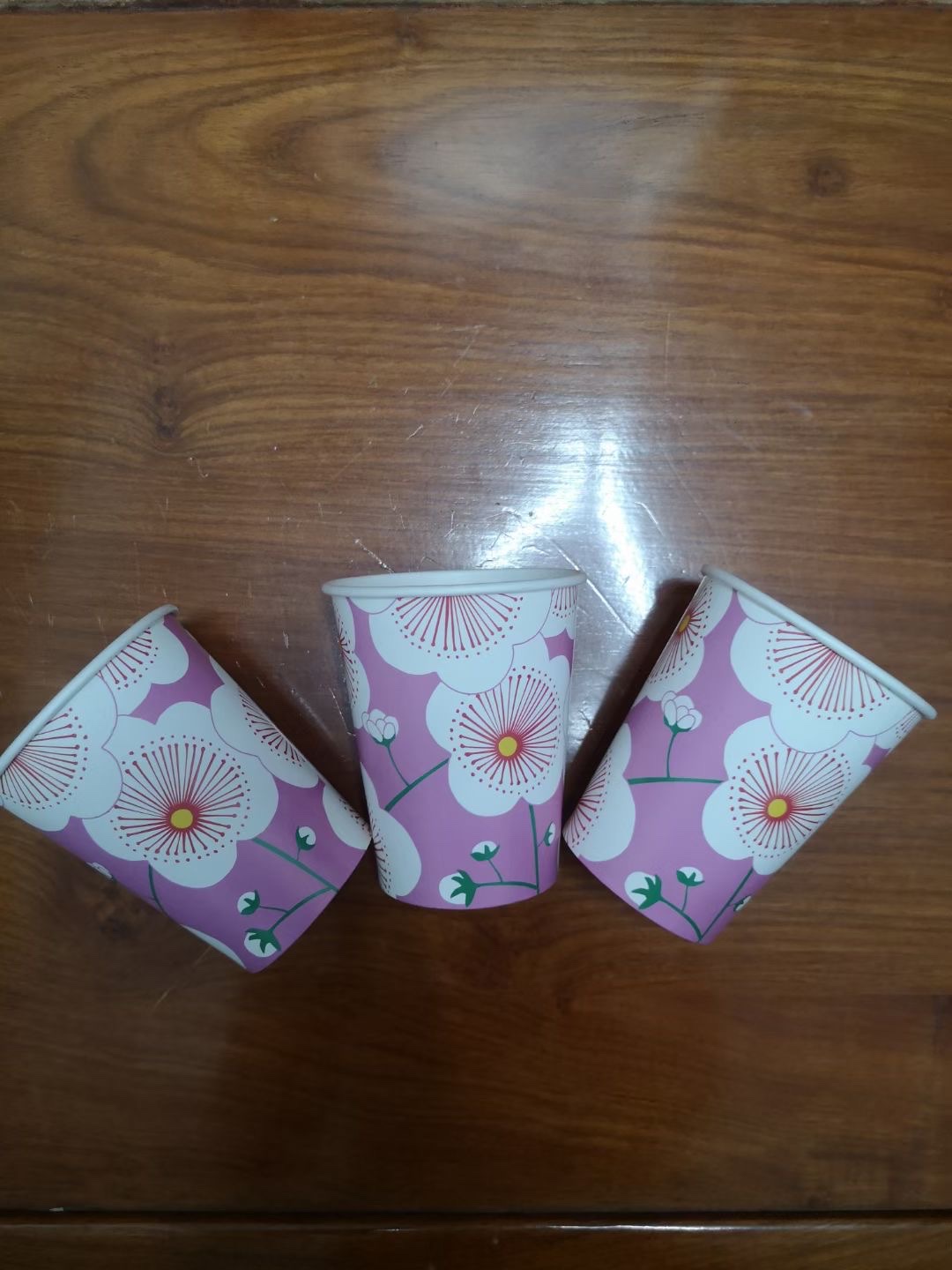 一次性纸杯实物图