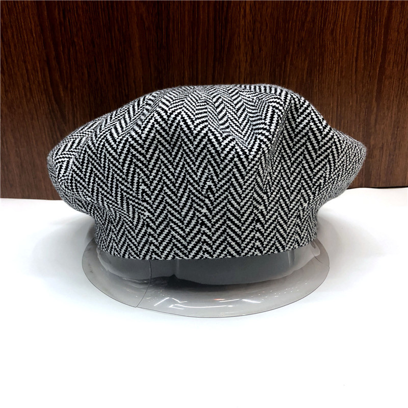 Women's Cashmere Beret one-piece hat 2021 New style Wool Grandpa Hat, fashionable and warm, a must-have for winter YG-2021-3 detail image 1