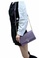 女士斜挎包可肩背，新款时尚大方，进口面料，尺寸：240*70*150CM颜色：带图紫色模特效果图