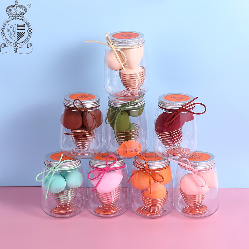 3个 美妆蛋葫芦棉海绵粉扑干湿两用不吃粉气垫通用化妆工具彩妆蛋详情图1