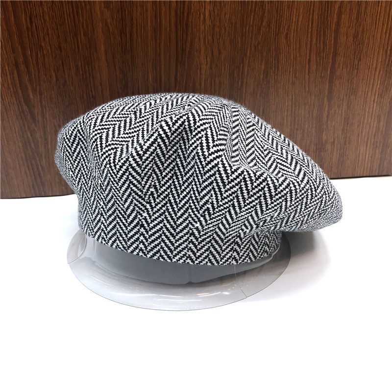 Women's Cashmere Beret one-piece hat 2021 New style Wool Grandpa Hat, fashionable and warm, a must-have for winter YG-2021-3 detail image 2