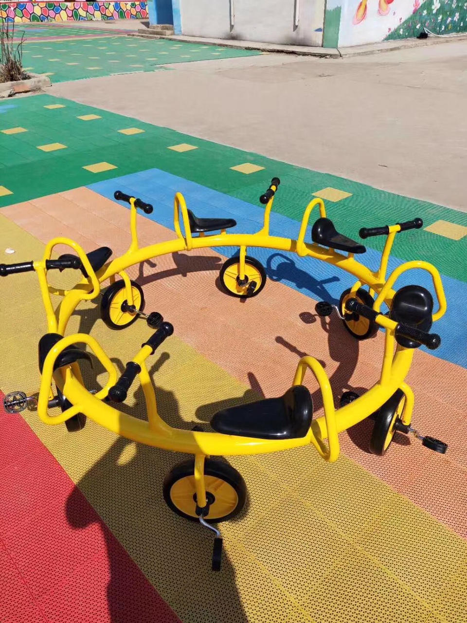 Six People Circle The Car
