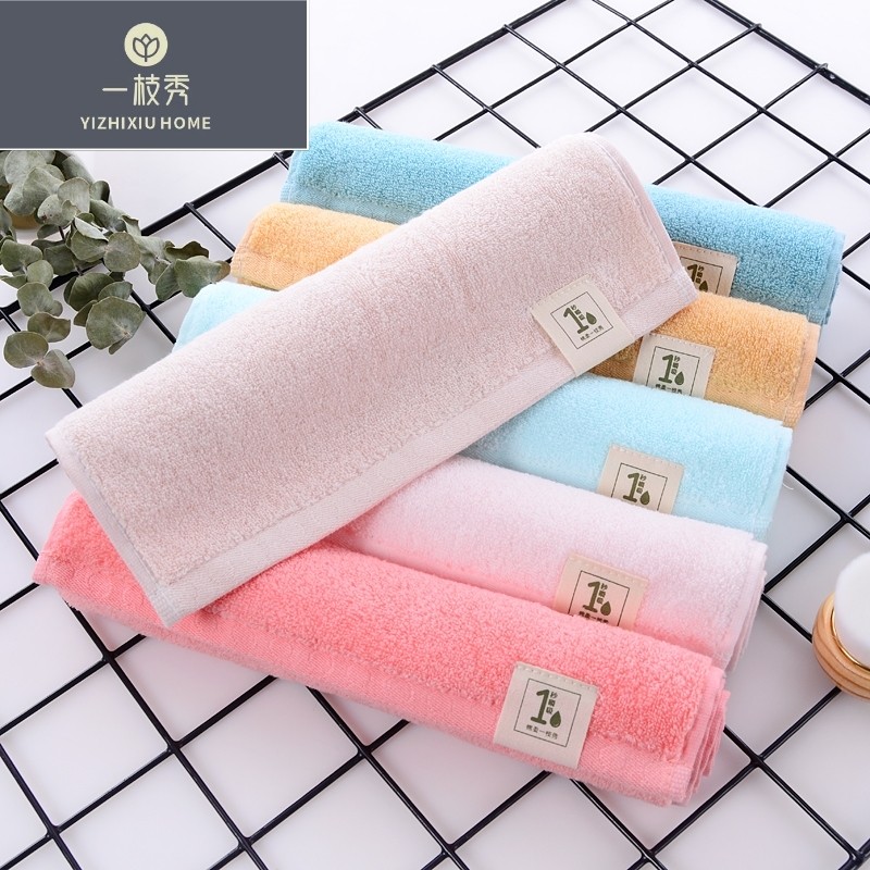Yizhixiu Towel 1052 Pure Cotton Towel Gift Towel Pure Cotton Children's Towel Absorbent Towel detail image 1