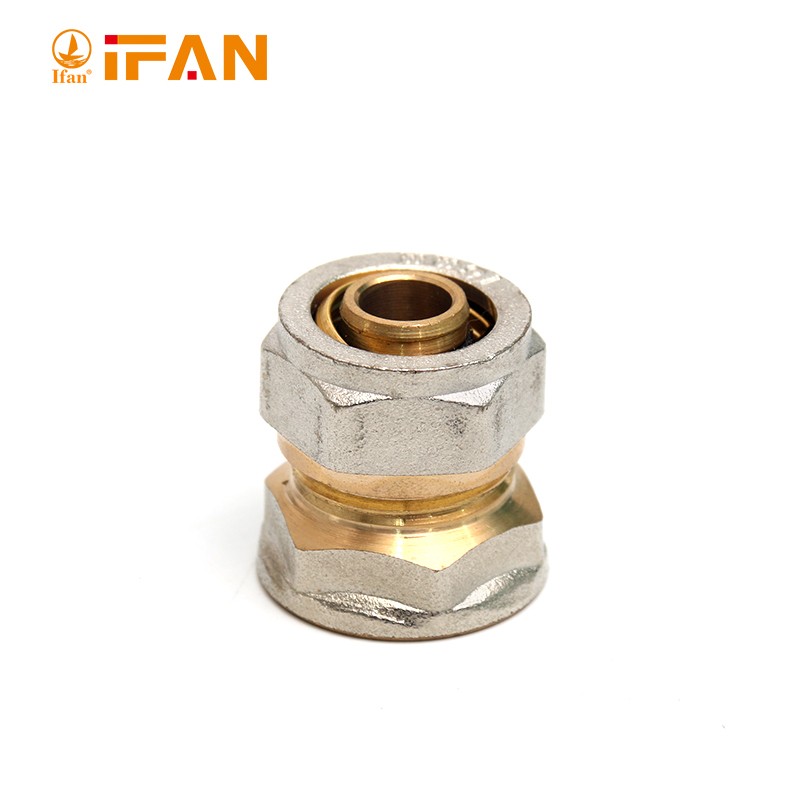 IFAN 1216 太阳能 铝塑管铜接头 热水器 卡套式 铜管件 4分 等径三通 弯头 直接详情15