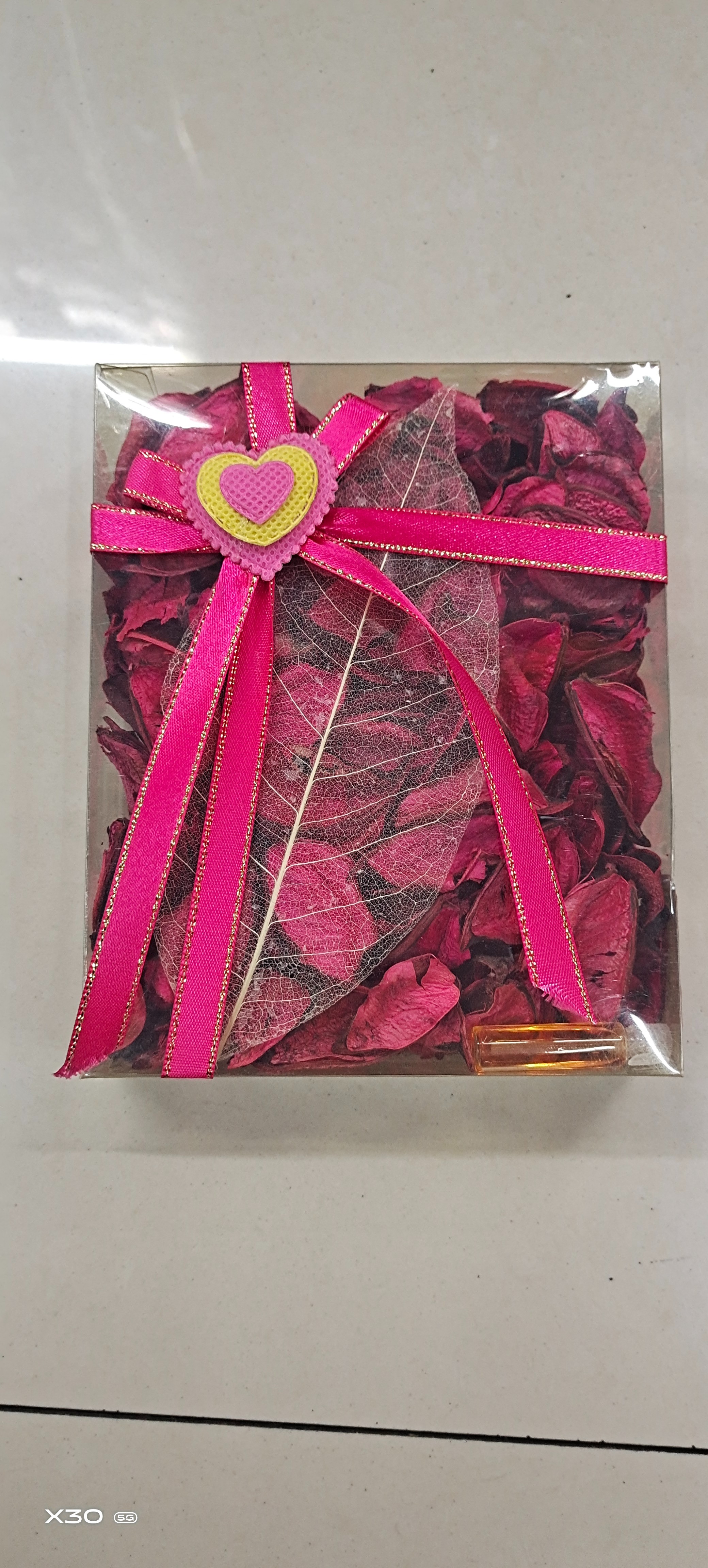 Pvc Gift Box With Dry Floral Package Aromatreatment Home Placement Factory Direct Sales Can Be Customized Specification drawing