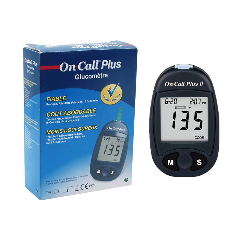 Hot Sale On Call Plus Blood Testing Product Glucose Test Strip With Blood Glucose Meter thumbnail