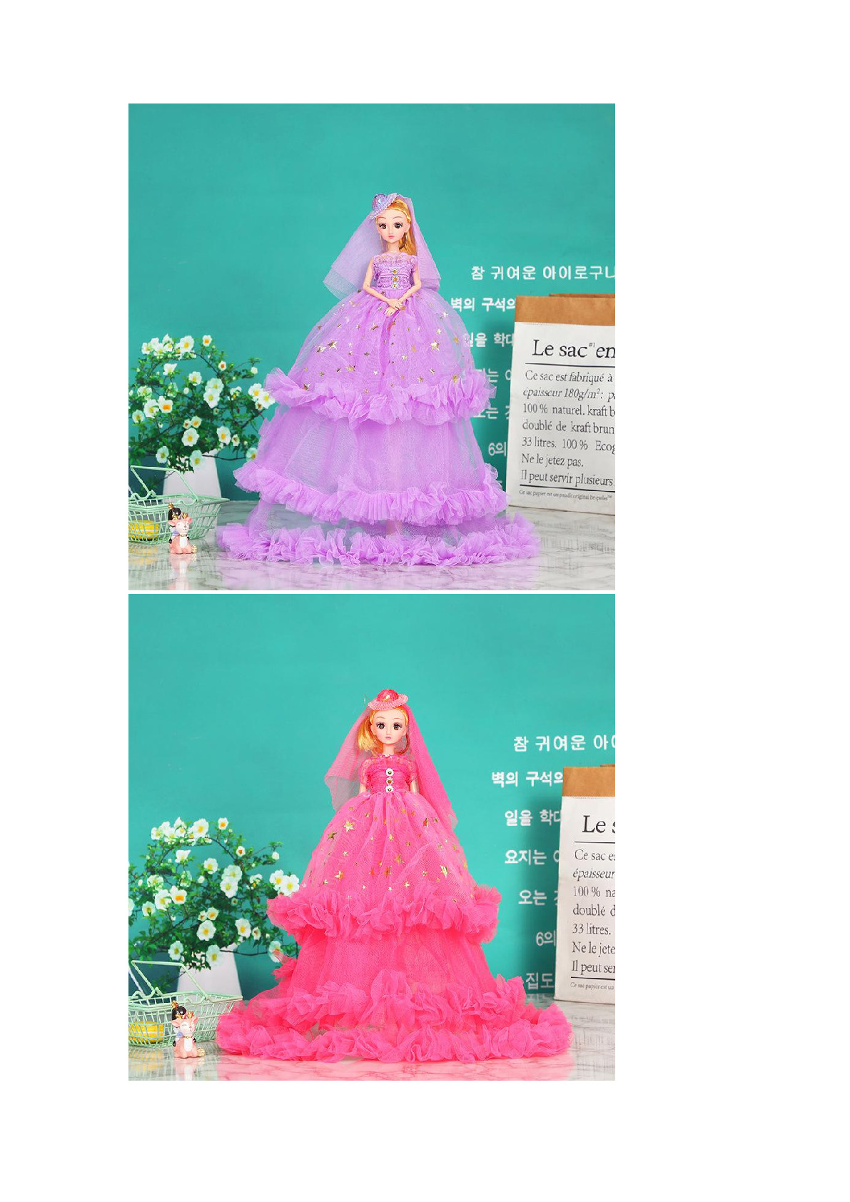 夜市货源婚纱公主芭比娃娃创意摆件女孩儿童玩具萝莉公主批发详情图3