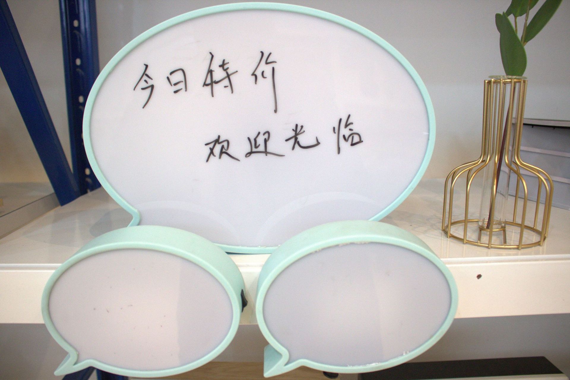 LED decorative light Message prompt light Backlight light box light plate custom writing