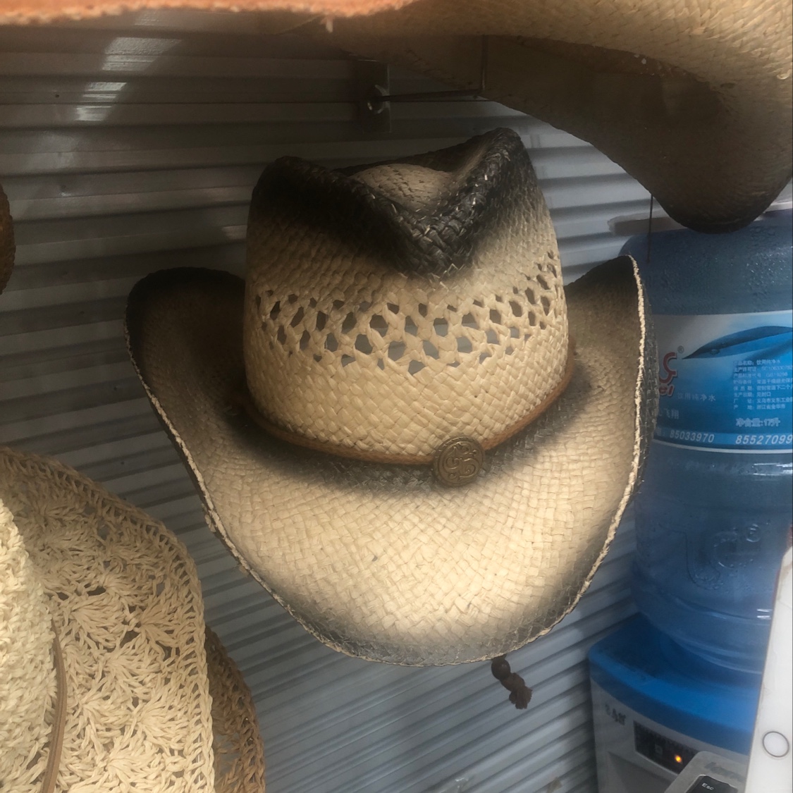 西部牛仔草帽旅游度假防晒帽