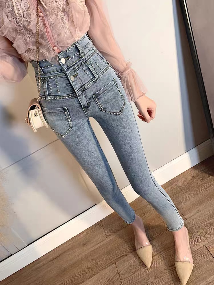 2021潮款女士牛仔裤6