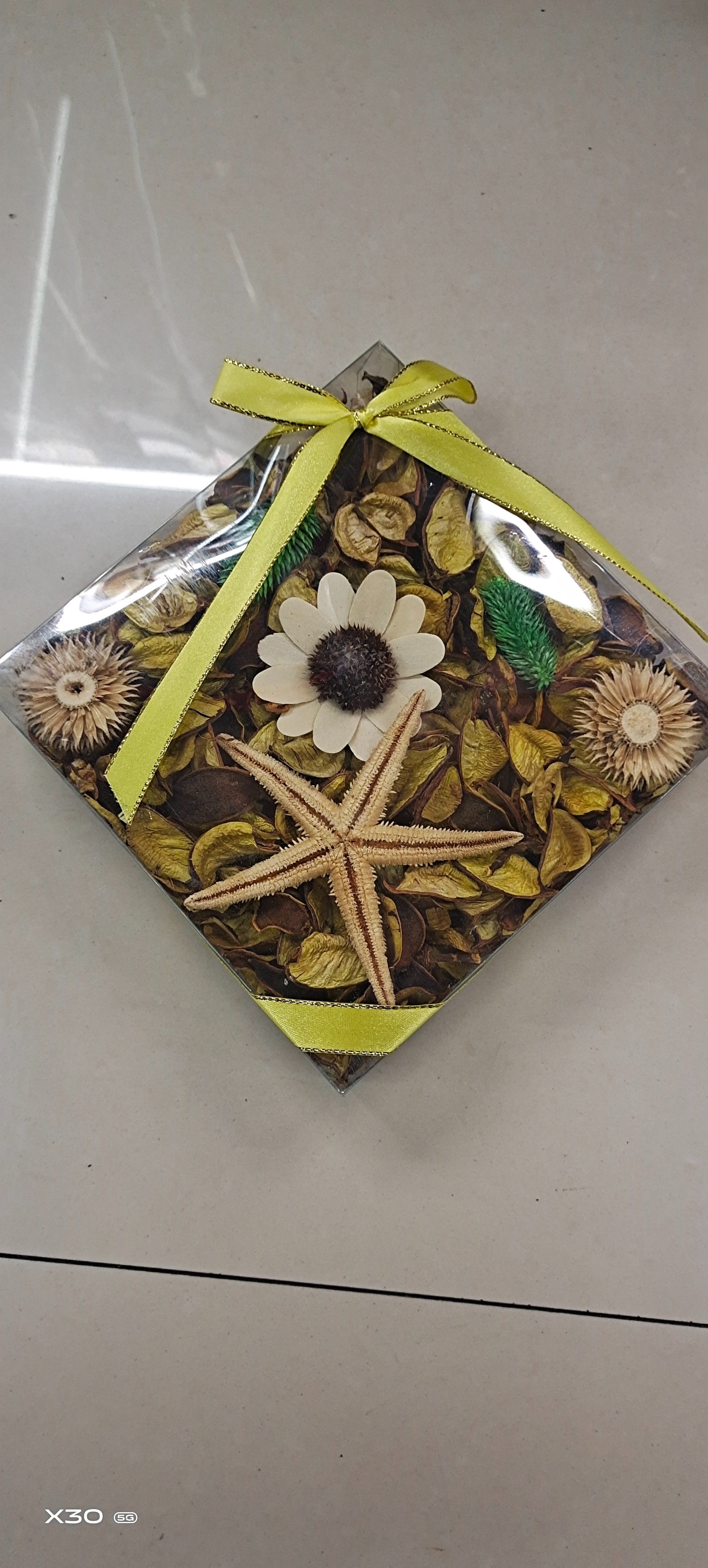 Pvc Box With Cotton Shell Dry Floral Package Flower Material Gift Box Packaging Home Furnishings Specification drawing