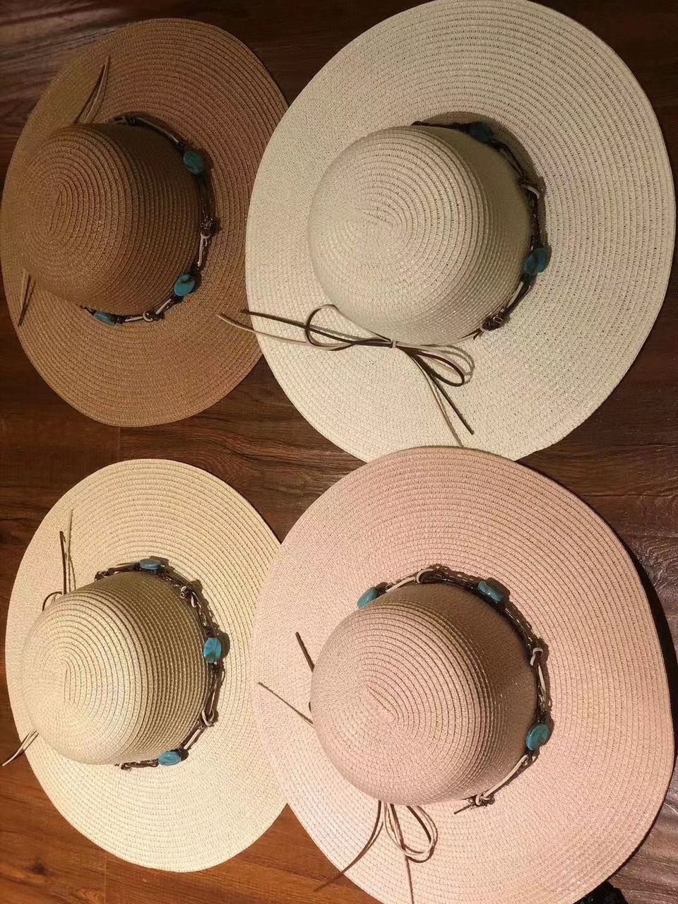 韩版简约百搭休闲大沿帽子