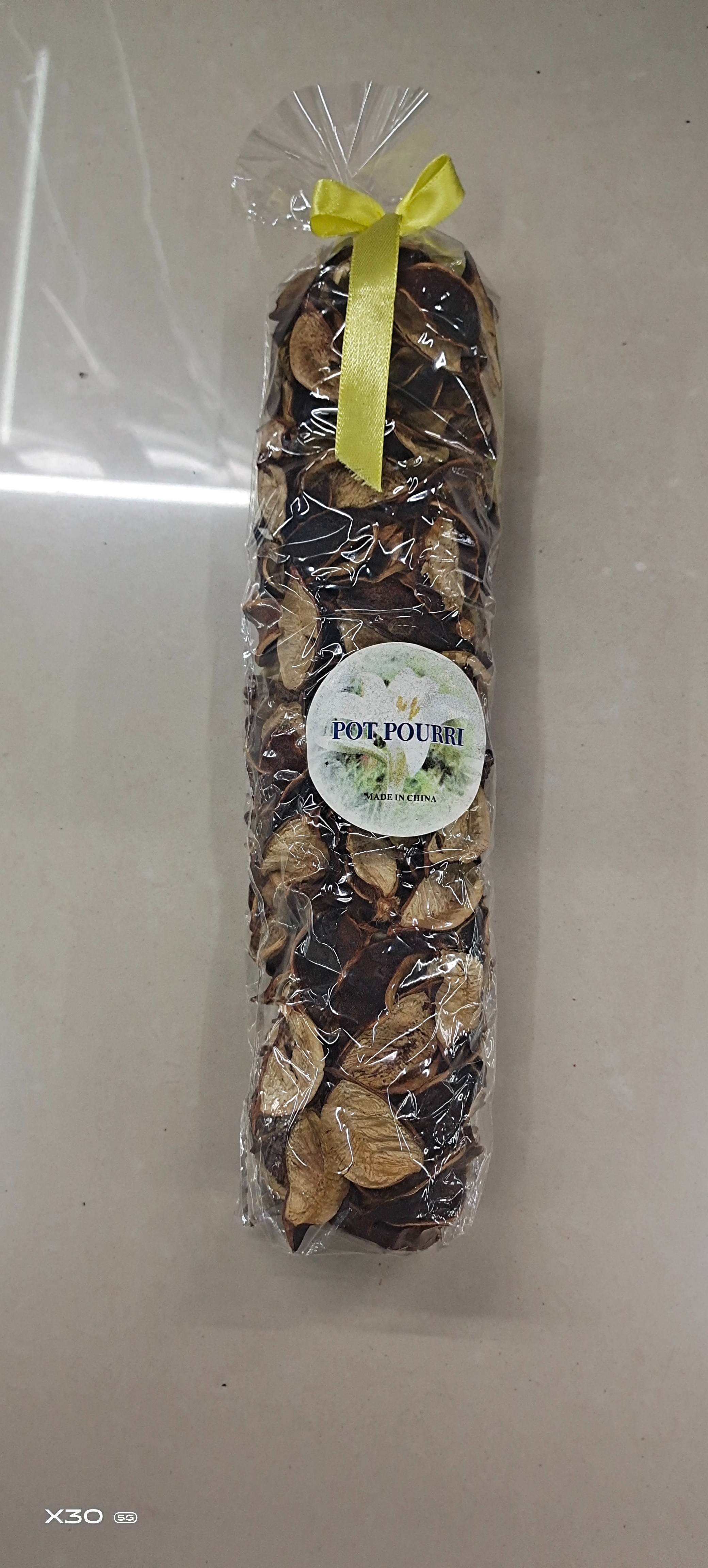 120G Cotton Shell Sachet Aromatherapy Color Mixed Color Decoration Home Decoration Pendant Specification drawing