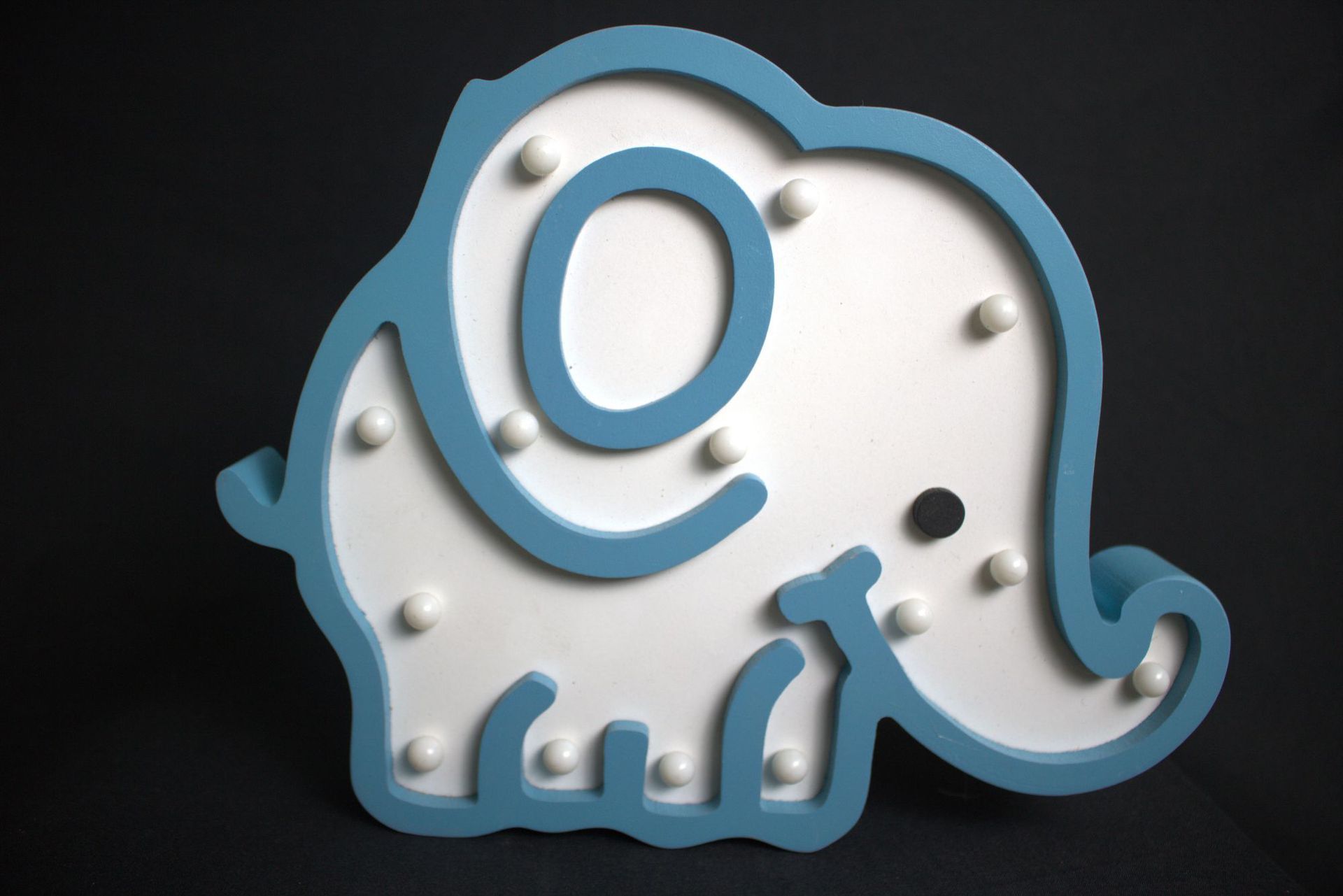 MDF elephant cartoon decorative lamp custom LED beautiful and lovely