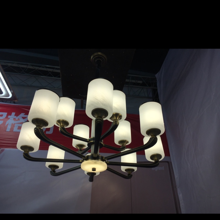 National Trend Series Dingju Lighting 28178-8+4 Chandelier