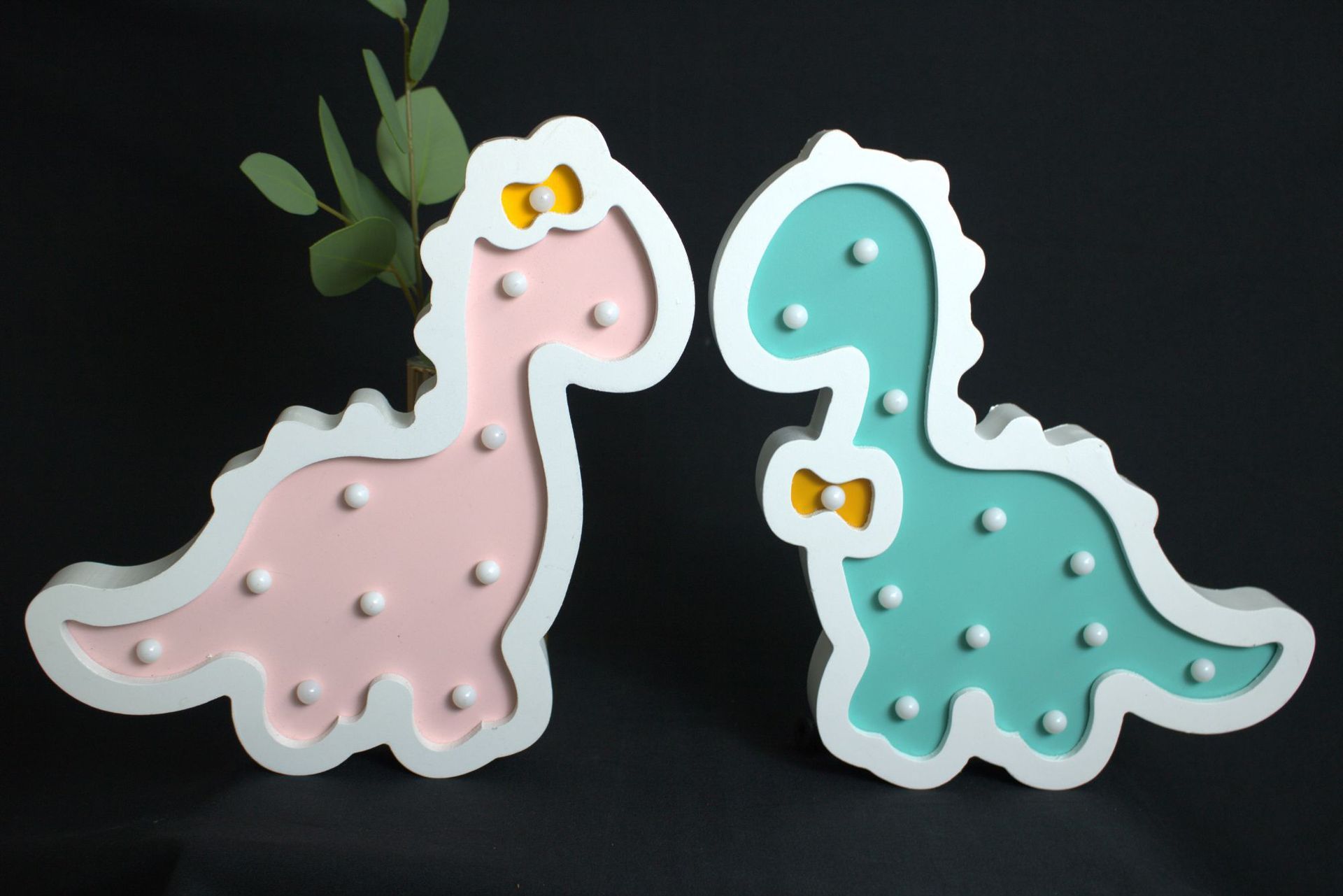MDF dinosaur cartoon decorative lamp custom LED beautiful and lovely