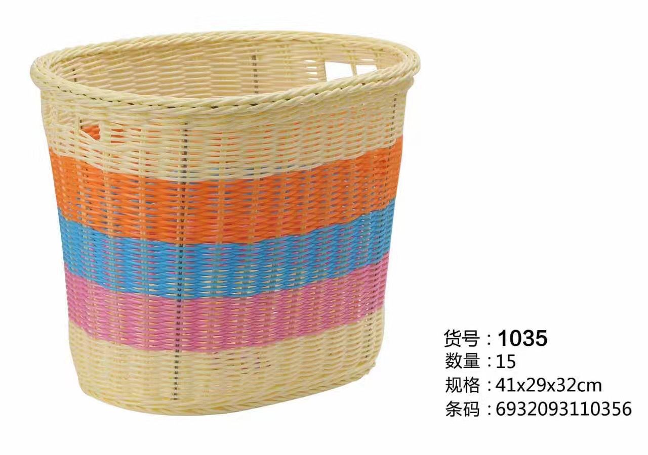 Cz-1035 plastic storage basket for waterproof, dirty, oversized basket basket