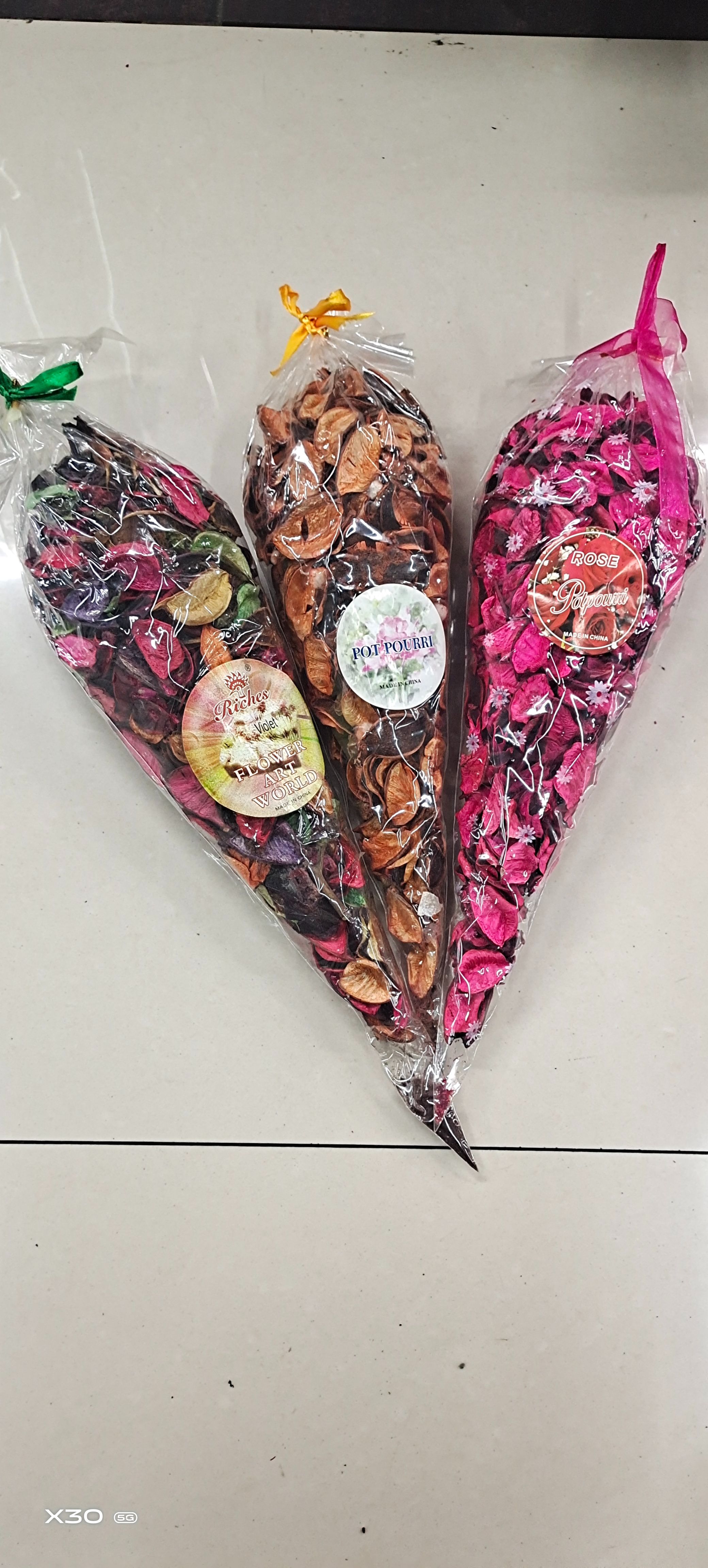 150G Tapered Radish Sachet Dried Flower Opp Sachet Can Be Customized Factory Direct Sales
