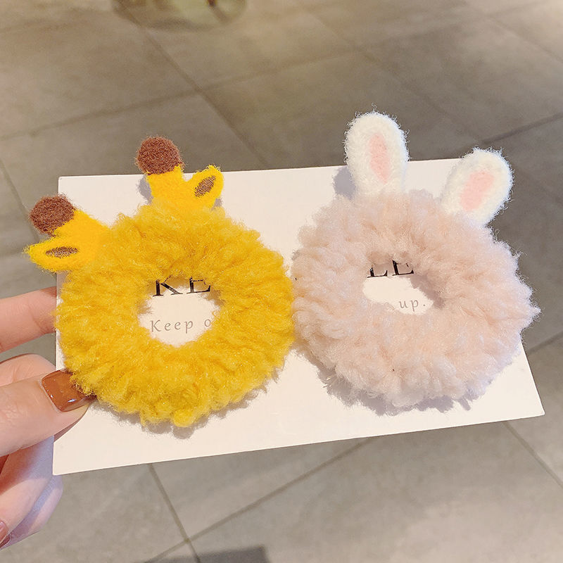 时尚女士大肠发圈头绳皮筋发绳套装韩版简约发饰品不伤发持久弹力韩版小饰品