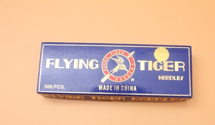 Feihu brand TQ*7 machine needle, buckle machine needle, vertical buckle needle, flat machine needle details Picture