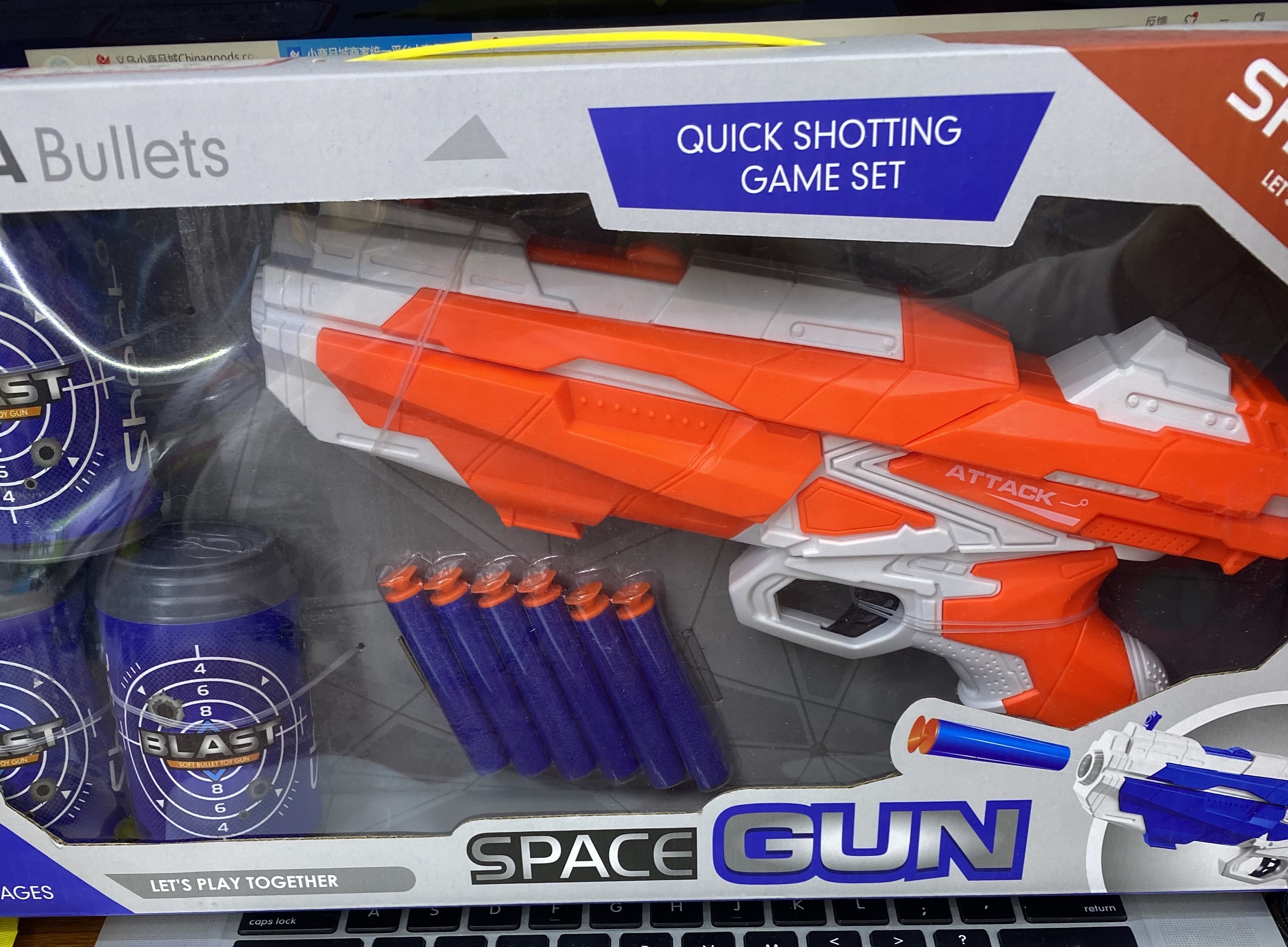 Pistola de bala suave Specification image