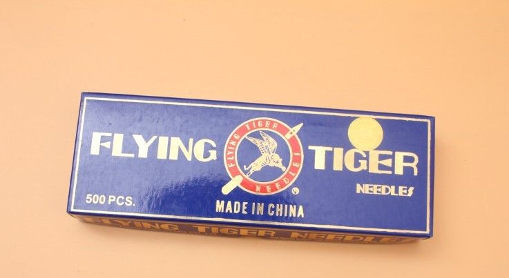Flying Tiger brand UY128GAS DV*43 three-needle five-thread machine needle 冚 sewing machine needle stretching sewing machine sewing machine needle details Picture