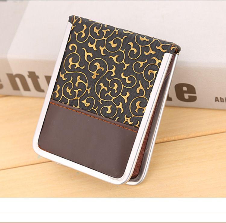 美甲工具 皮盒9件套指甲剪套装 指甲钳指甲刀修甲套装定制LOGO白底实物图