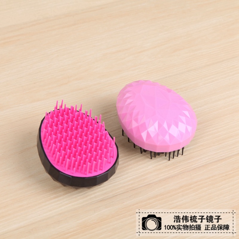 钻石纹鸡蛋梳子产品图