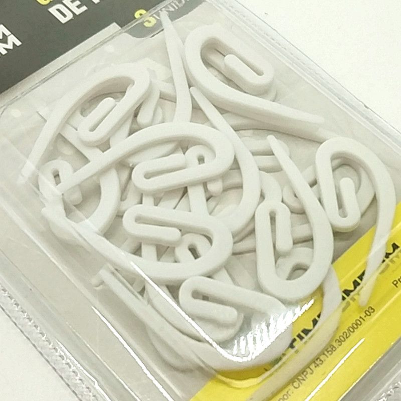 双泡塑料钩子塑料挂钩窗帘挂钩塑料配件细节图