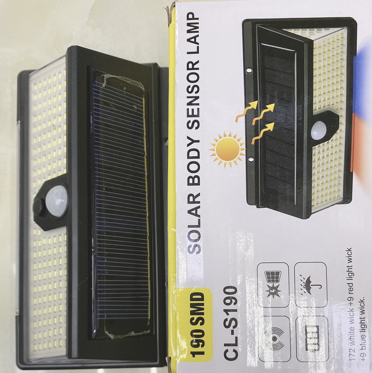 CL190太阳能感应灯
