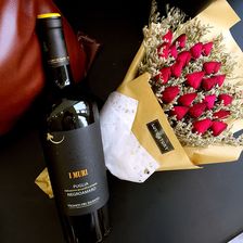 意大利进口红酒葡萄酒南部萨伦托地区高档原瓶黑曼罗
