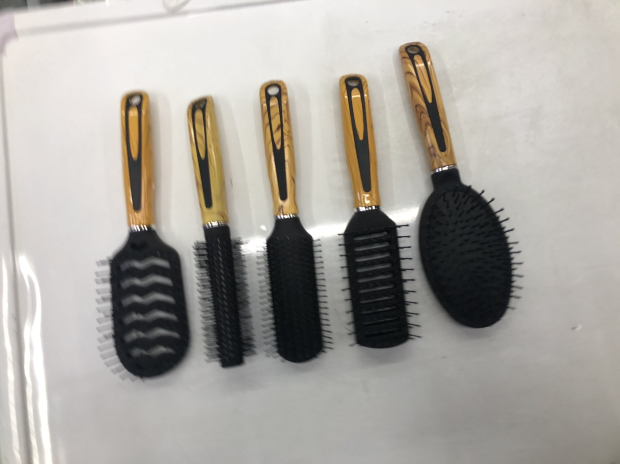 Hair comb clasp household blow - styling hair salon professional hair comb drum roll anti - static comb full figure