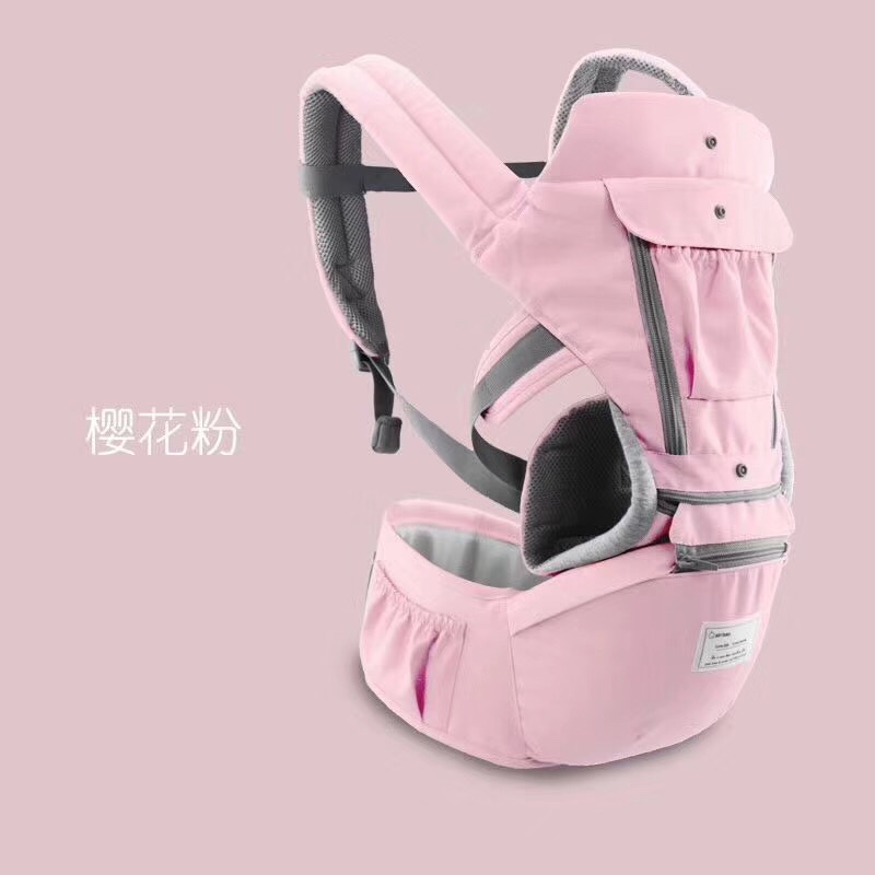  aiebao腰凳樱花粉舒适时尚新款厂家直销婴儿凳A6612详情图1