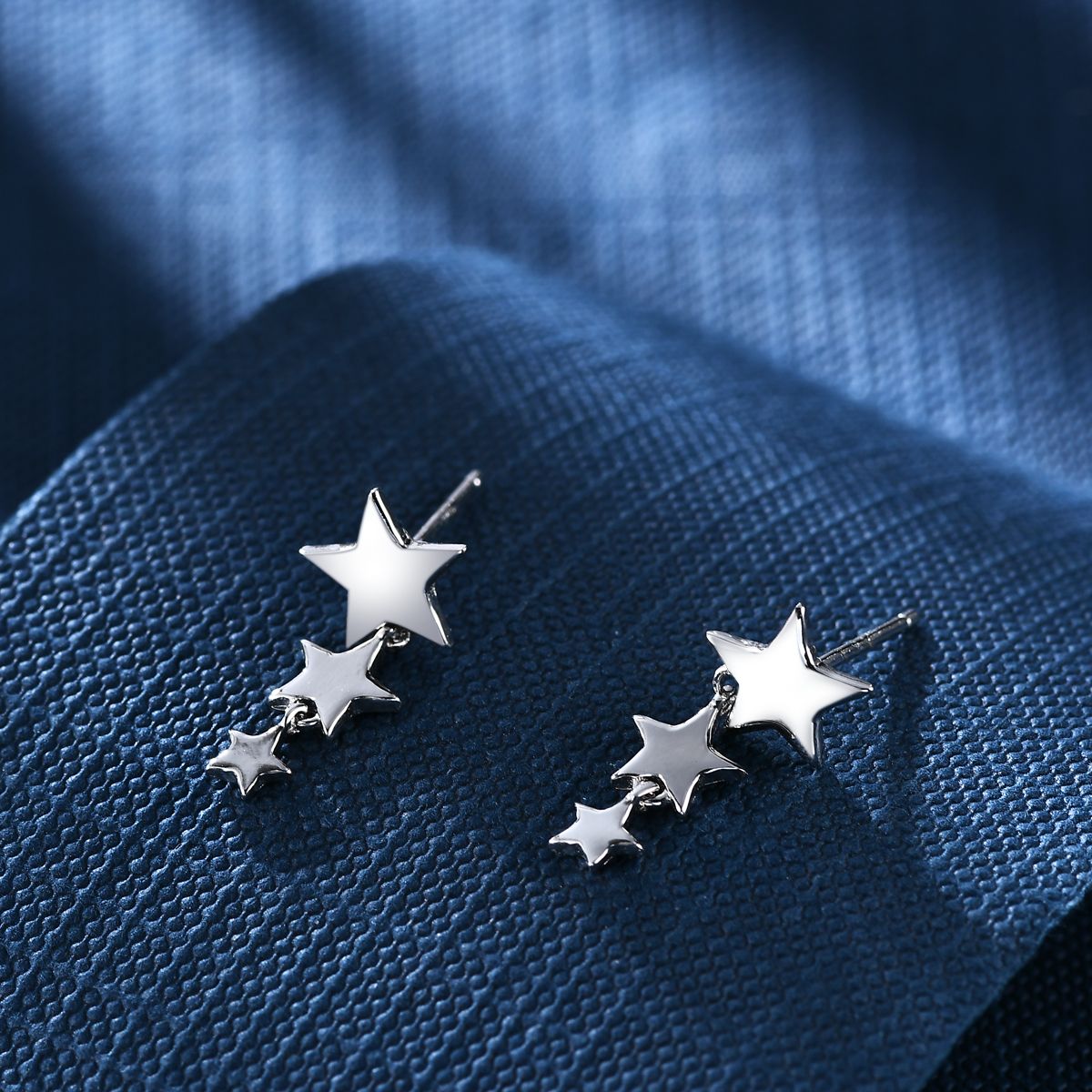 Anton Head Wolf 925 all-silver 0159 earrings, free shipping for orders starting from one piece
