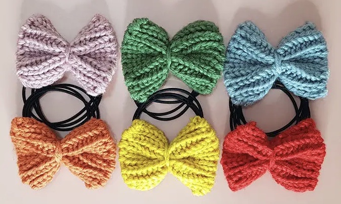Big Bow With Wool Specification drawing