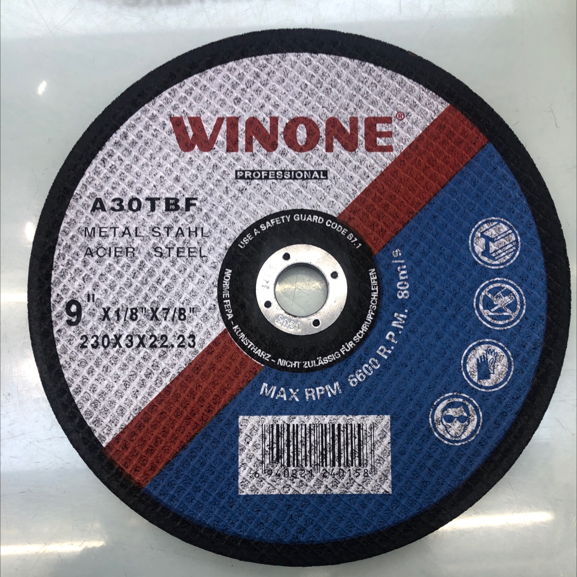 Winone砂轮片230*3*22.23