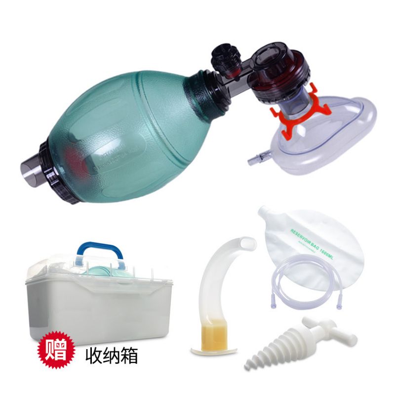 Simple Ventilation First-Aid Gasbag resuscitator ambu bag For Baby or Adult  1 buyer thumbnail