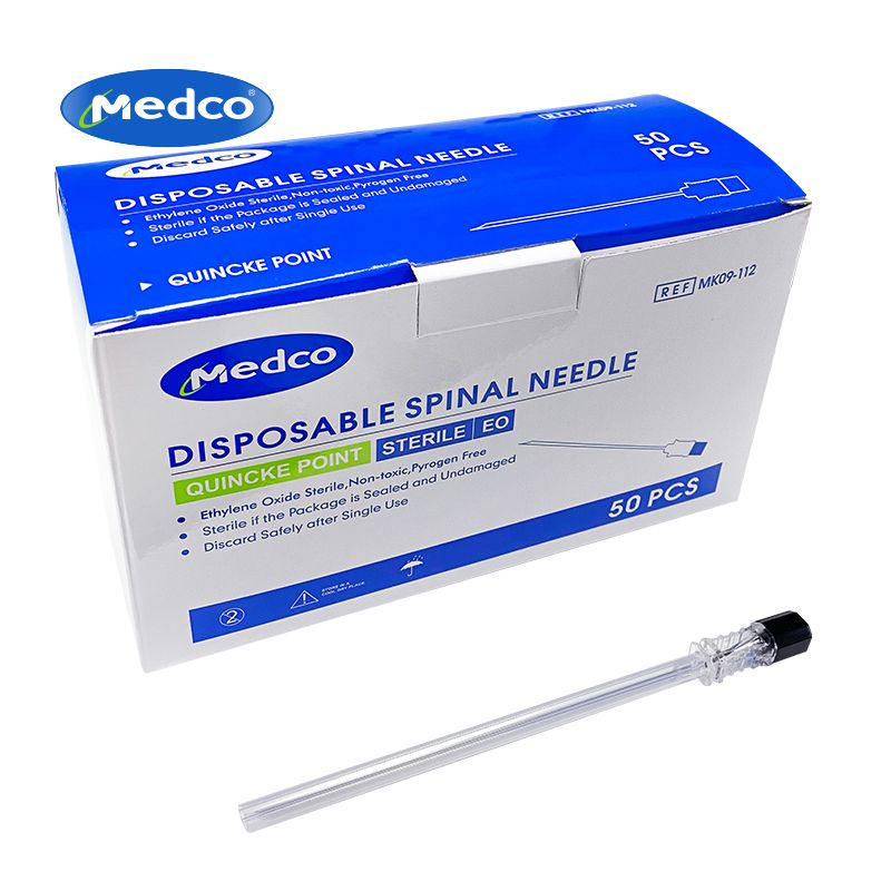 16 G-27 G Disposable Spinal anesthesia needle for lumbar puncture