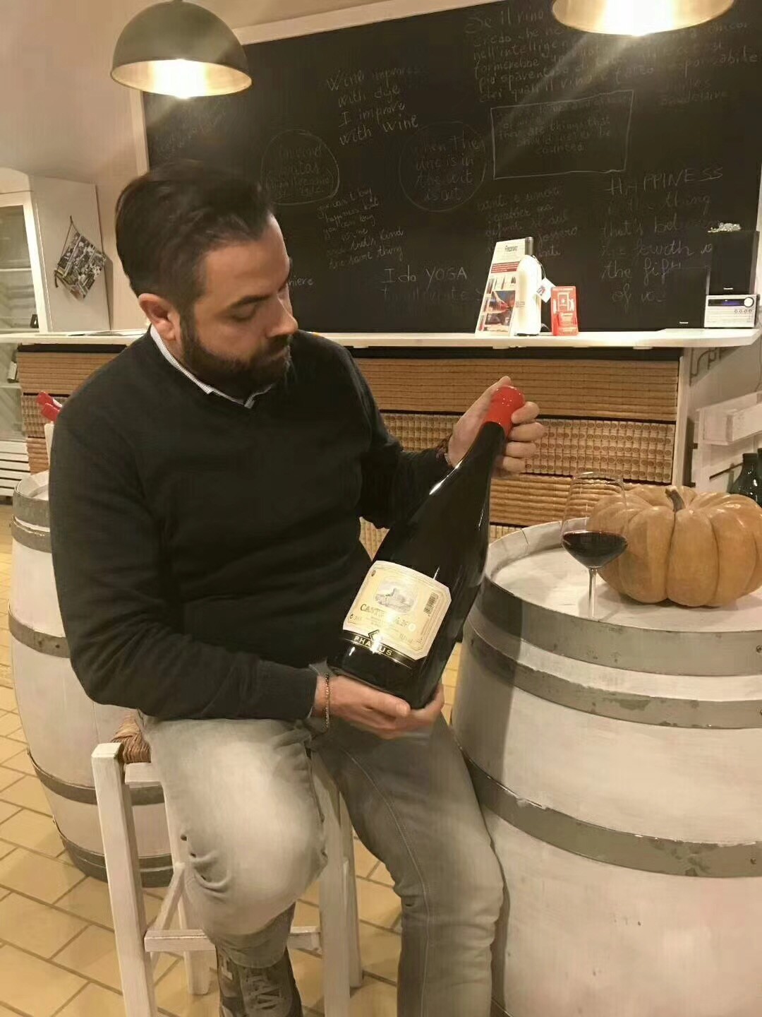 意大利进口红酒葡萄酒大古堡干红3升装详情4