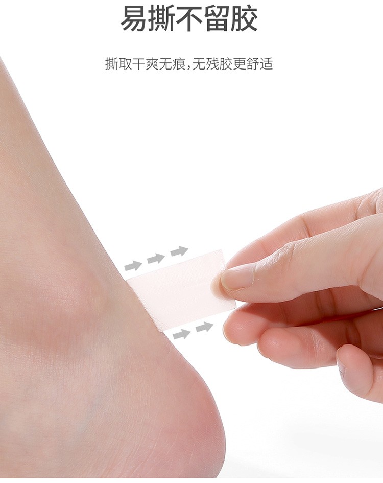 防磨后跟贴多功能隐形防磨神器防滑防掉跟隐形鞋贴男女（多功能防磨贴1米硅凝胶款）详情图9