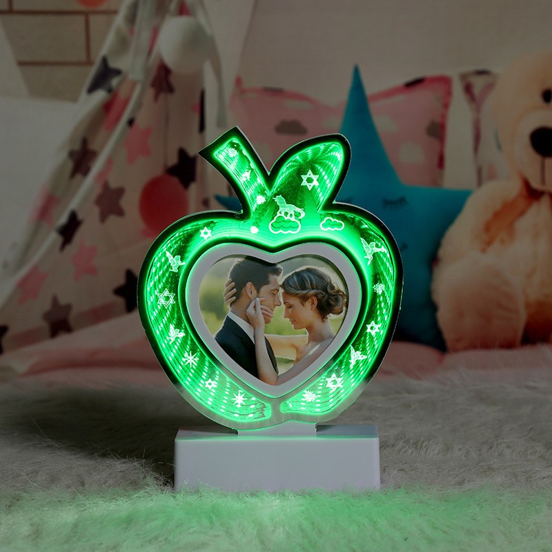 北欧创意LED相框 生日礼物 房间装饰 拍照 摆放 小清新详情图2